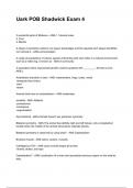 Uark POB Shadwick Exam 4 NEWEST 2025&sol;2026 ACTUAL COMPLETE QUESTIONS AND CORRECT DETAILED ANSWERS &lpar;VERIFIED ANSWERS&rpar; &vert;ALREADY GRADED A&plus;
