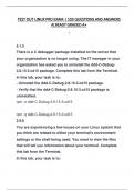 TEST&lowbar;OUT&lowbar;LINUX&lowbar;PRO&lowbar;EXAM&lowbar;103&lowbar;QUESTIONS&lowbar;AND&lowbar;ANSWERS&lowbar;ALREADY&lowbar;GRADED