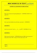 88M Module B Test &ndash; Technical Knowledge Assessment for Army Motor Transport Operators 