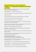 IOWA INSURANCE EXAM WITH ALL CORRECT & VERIFIED ANSWERS &lpar;UPDATED TO PASS&rpar;