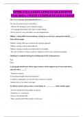 EPME 512 LATEST UPDATE QUESTIONS FOR 2025&rpar;- &vert; WITH COMPLETE SOLUTIONS