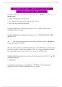 EPME LATEST 2025-QUESTIONS WITH 100&percnt; ACCURATE ANSWERS