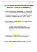 NCCPT FINAL EXAM 2025 BRAND NEW  ACTUAL EXAM WITH ANSWERS&period; 