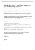 Mangt 421 exam 3 questions n answers A&plus; rated already passed