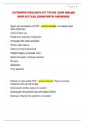 PATHOPHYSIOLOGY UT TYLER 2025 BRAND  NEW ACTUAL EXAM WITH ANSWERS&period;