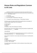 Kansas Rules and Regulations Common to All Lines NEWEST 2025&sol;2026 ACTUAL COMPLETE QUESTIONS AND CORRECT DETAILED ANSWERS &lpar;VERIFIED ANSWERS&rpar; &vert;ALREADY GRADED A&plus;