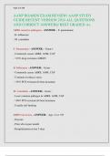 AANP BOARDS EXAM REVIEW&sol; AANP STUDY GUIDE RECENT VERSION 2024 ALL QUESTIONS AND CORRECT ANSWERS&sol; BEST GRADED A&plus;