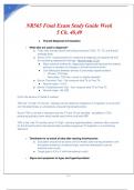 NR565 Final Week 5 Ch&period; 48&comma;49 Thyroid Disorders and Diabetes&colon; Diagnosis&comma; Evaluation&comma; and Treatment Study Guide - Prof&period; D 