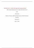 WGU D396 Task 2 &vert; Latest 2025 Update with complete solutions&period;