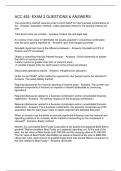 ACC 455- EXAM 2 QUESTIONS & ANSWERS