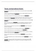 Texas Jurisprudence Exam