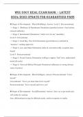 WGU D307 REAL EXAM BANK &ndash; LATEST 2024&sol;2025 UPDATE FOR GUARANTEED PASS