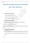 2365 EXAM2 &vert; Questions and Answers &lpar;Latest Update 2025 &sol; 2026&rpar; &vert; 100&percnt; Correct