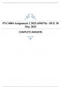 PYC4804 Assignment 2 &lpar;COMPLETE ANSWERS&rpar; 2025 &lpar;696576&rpar; - DUE 30 May 2025&period;