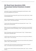 NC Boat Exam Questions With Guaranteed Solved Solutions Graded A&plus;&period;