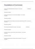 Foundations of Curriculum Real Exam Prep Actual Questions With 100&percnt; Verified Answers&period;