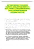 EDF 6225 EXAM 2 FINAL PREP  2025&sol;2026 ACCURATE QUESTIONS  WITH CORRECT DETAILED ANSWERS  &vert;&vert; 100&percnt; GUARANTEED PASS  <RECENT VERSION> 