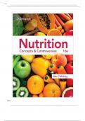 Test Bank for Nutrition&colon; Concepts and Controversies&comma; 16th Edition&comma; Frances Sizer&comma; Ellie Whitney & Leonard Pich&eacute;&comma; All Chapters Covered&comma; A&plus; guide&period;&semi; ALL CHAPTERS COVERED WITH COMPLETE COMPLETE SOLUTIONS AND RATIONALES&period;