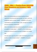 CEBS GBA EXAM COMPLETE PACKAGE DEAL 