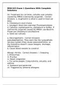 MSN 623 Exam 1 Questions With Complete Solutions
