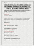 2025 ASTR 1102 FINAL EXAM WITH ACCURATE QUESTIONS AND  VERIFIED ANSWERS COVERING STELLAR EVOLUTION&comma; GALAXIES&comma;  COSMOLOGY&comma; AND ADVANCED ASTRONOMY CONCEPTS&period; 