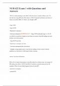 NUR 622 Exam 1 with Questions and Answers