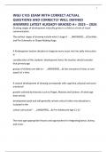 WGU C105 EXAM WITH CORRECT ACTUAL QUESTIONS AND CORRECTLY WELL DEFINED ANSWERS LATEST ALREADY GRADED A&plus; 2025 &ndash; 2026