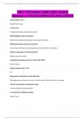 MKC SWE Study Guide &lpar;MKC Knight donation&rpar;- &vert; WITH COMPLETE SOLUTIONS