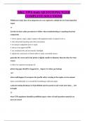MKC SWE study QUESTIONS&vert; WITH COMPLETE SOLUTIONS