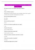 MKC SWE2 QUESTIONS&vert; WITH COMPLETE SOLUTIONS