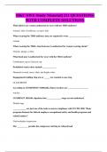 MKC SWE Study Material&vert; 211 QUESTIONS&vert; WITH COMPLETE SOLUTIONS