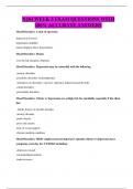 N244 WEEK 3 EXAM QUESTIONS WITH 100&percnt; ACCURATE ANSWERS