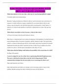 N244 WEEK 4 EXAM QUESTIONS WITH 100&percnt; ACCURATE ANSWERS