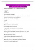 N244 WEEK 5 EXAM QUESTIONS WITH 100&percnt; ACCURATE ANSWERS