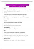 N244 WEEK 7 EXAM QUESTIONS WITH 100&percnt; ACCURATE ANSWERS