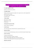 N244 WEEK 8 EXAM QUESTIONS WITH 100&percnt; ACCURATE ANSWERS