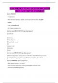 N244 WEEK 9 EXAM QUESTIONS WITH 100&percnt; ACCURATE ANSWERS
