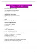 N244 WEEK 2 EXAM QUESTIONS WITH 100&percnt; ACCURATE ANSWERS