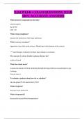 N244 WEEK 1 EXAM QUESTIONS WITH 100&percnt; ACCURATE ANSWERS