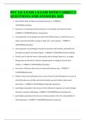PSY 121 EXAM 1 EXAM WITH CORRECT QUESTIONS AND ANSWERS 2025