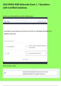 UGA RMIN 4000 Edmunds Exam 1 &sol; Questions with Certified Solutions&period;