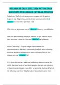 NSG 6020 3P EXAM 2025&sol;2026 ACTUAL EXAM QUESTIONS AND CORRECT DETAILED ANSWERS 