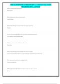 HESI A2 ANATOMY & PHYSIOLOGY V1 & V2 &lpar;ACTUAL EXAM&rpar; 2025 QUESTIONS AND ANSWERS