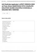 MN Pesticide Applicator LATEST VERSION 2025 ACTUAL EXAM QUESTIONS WITH COMPLETE SOLUTION GUIDE&rpar; &lpar;MULTIPLE CHOICES&rpar; A&plus; GRADED 100&percnt; VERIFIED