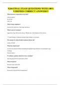 PA NOTARY WEEK 1 EXAM QUESTIONS WITH 100&percnt; VERIFIED CORRECT ANSWERS&excl;&excl;