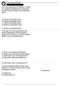 CARDIOLOGY FISDAP EXAM &vert; &lpar;LATEST EXAM 2025&rpar; QUESTIONS AND CORRECT ANSWERS &vert; ALREADY GRADED A&plus; &vert; VERIFIED ANSWERS