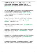 AEST Study Guide 3&period;0 Questions with Complete Solutions &lpar;Latest 2025&rpar;