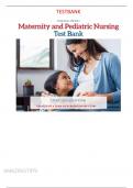 Test Bank For Maternity and Pediatric Nursing 3rd Edition By Ricci Kyle Carman with Question and 100&percnt; Correct  Answers&comma; All Chapters 1-51 and rationale&period; ISBN&vert;&vert; NO-10&comma;9781451194005&vert;&vert;ISBN NO-13&comma;978-1451194005&comma;Complete Newest  Guide A&plus;