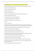 Six Sigma Black Belt Sessions 1-12 Bundled Questions Answered Correctly 