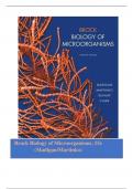 Test Bank for solution manual for brock biology of microorganisms 15th edition test-bank by madigan all chapters covered with Answers &vert; Graded A&plus;